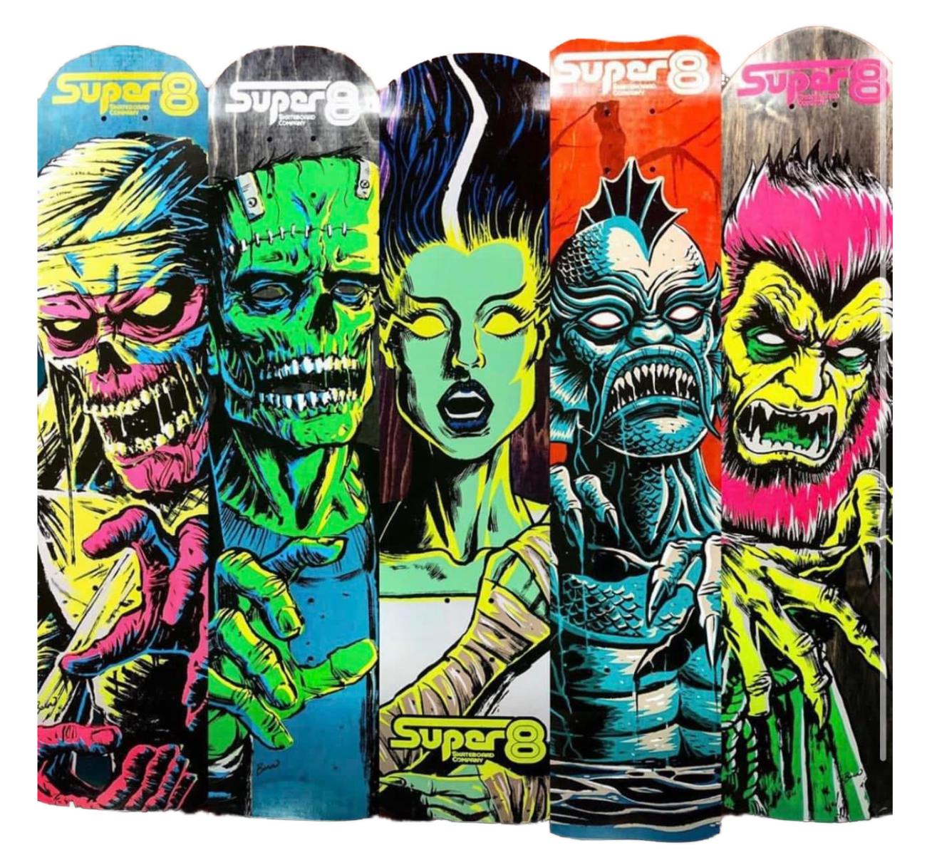 ソフト髑髏b SUPER 8 SKATEBOARD CO – BackSide Skate Mag COM
